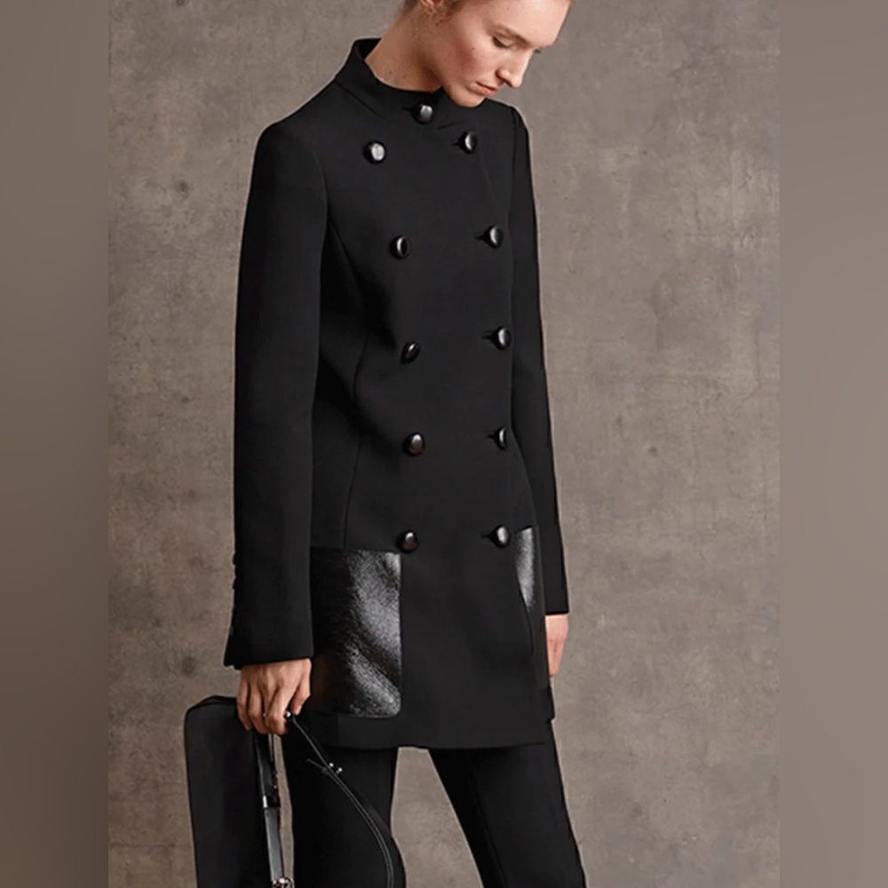 Michael Kors Collection Duventine Officer Coat like new